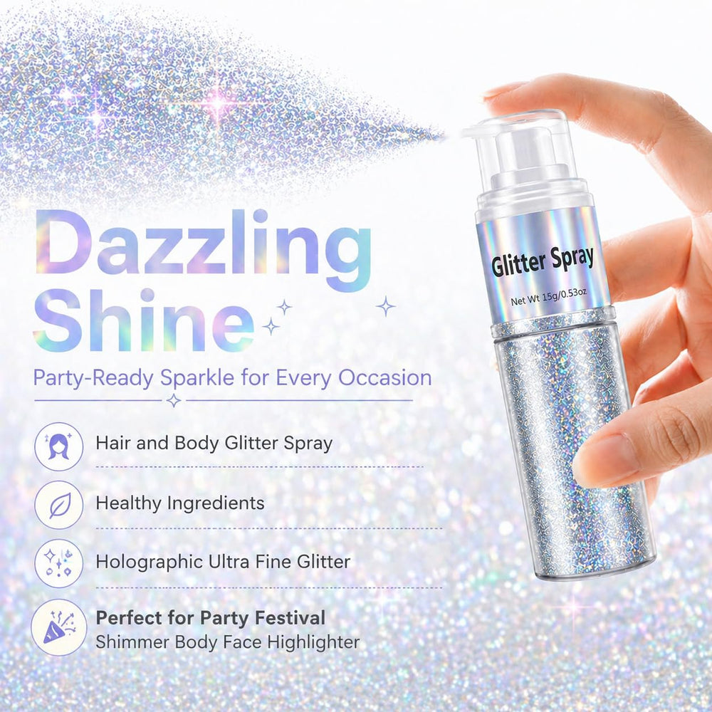 faglowmify used at a festival adding dramatic light-catching sparkle to outfit