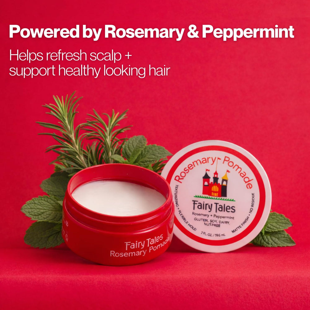 Fairy Tales label close-up highlighting natural ingredients and clean formulation