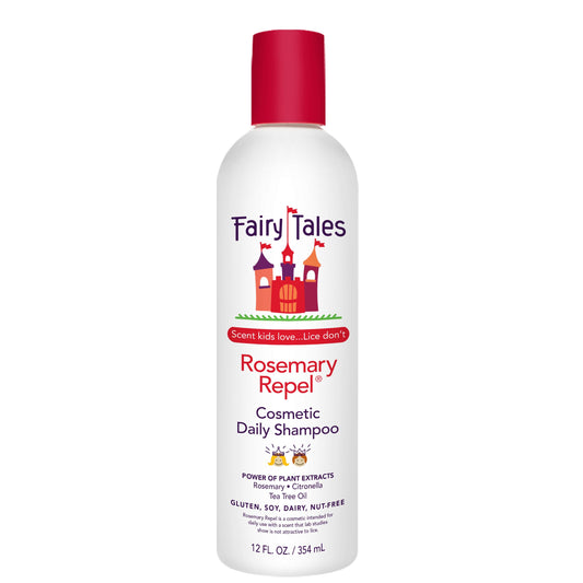 Fairy Tales bottle front view showing label and kid-friendly design for easy selection