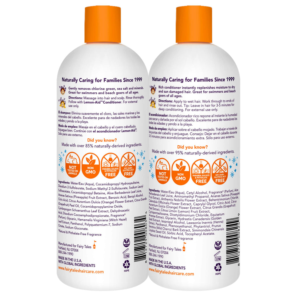 Fairy Tales shampoo pour texture removing chlorine and buildup