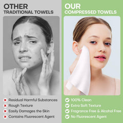 fancyou fiber texture detail showing softness and gentle feel on skin