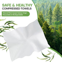 fancyou expanded towel laid flat showing full 9x7.8 size for cleansing