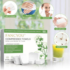fancyou folded towel on bathroom counter showing neat storage and ready use benefit