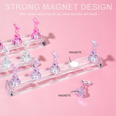 Fandamei aurora pink finish detail with reflective surface enhancing photos