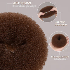 Fandamei donut size array demonstrating volume options for styling