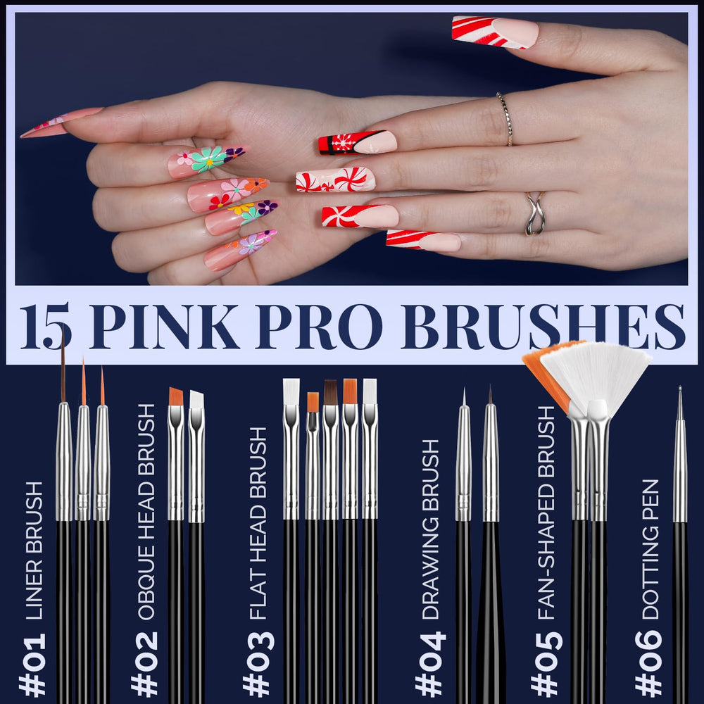 Fandamei dotting tools and tweezer detail for accurate placement benefit