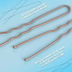 Fandamei elastics and pins beside donuts to show scale and quick styling