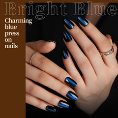 Fandamei natural French tip nails close-up showing subtle transition for realistic look