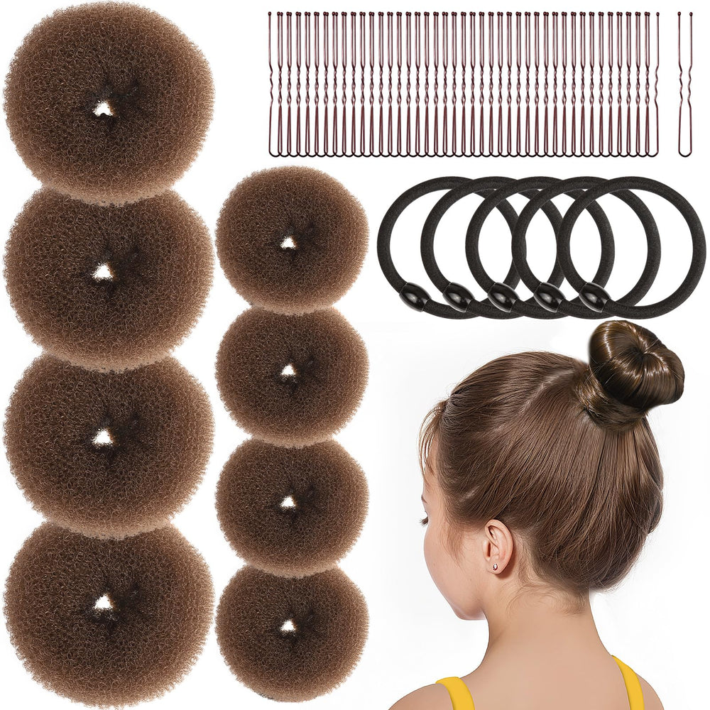 Fandamei front packaging showing full bun maker kit and easy styling benefit