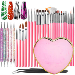 Fandamei front packaging showing 33-piece kit and organized tools for quick setup
