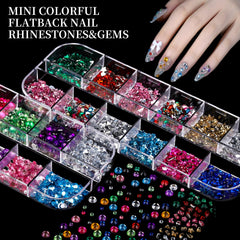 Fandamei assorted fruit and novelty-shaped charms displayed for playful nail accents