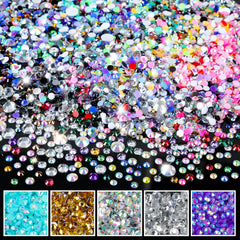 Fandamei close-up of 3mm jelly AB-coated grids highlighting shimmer and easy selection