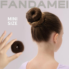 Fandamei hair net detail demonstrating fine mesh that tames flyaways
