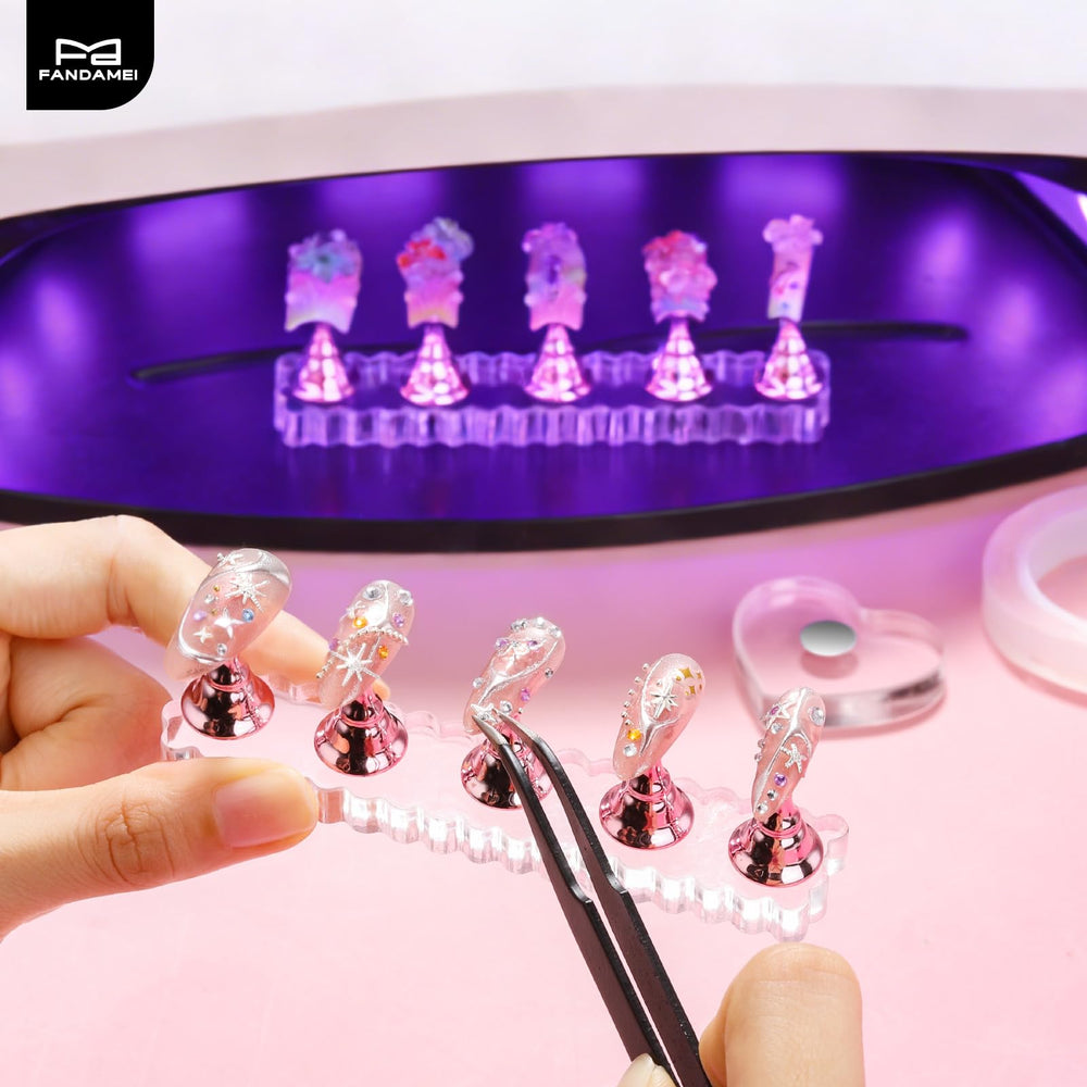 Fandamei lifestyle salon display setup showing professional presentation