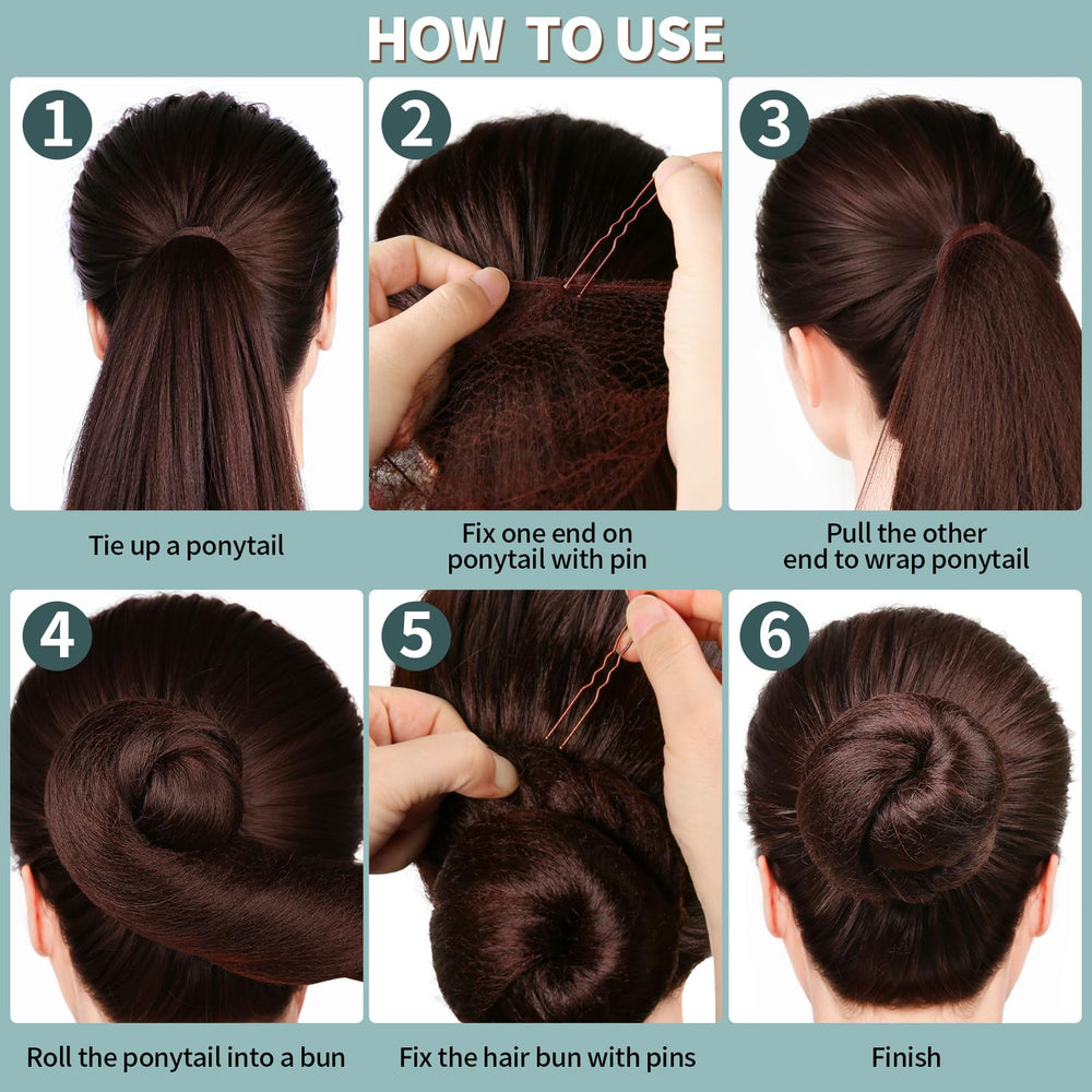 Fandamei lifestyle studio-ready bun showing polished result for recitals