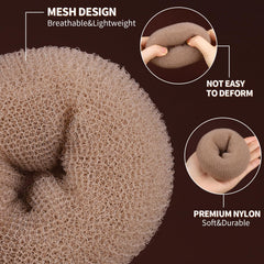 Fandamei medium and small donuts comparison showing size options