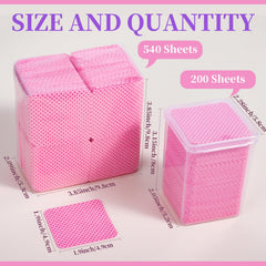 Fandamei refill pack beside box highlighting large 540-sheet supply benefit