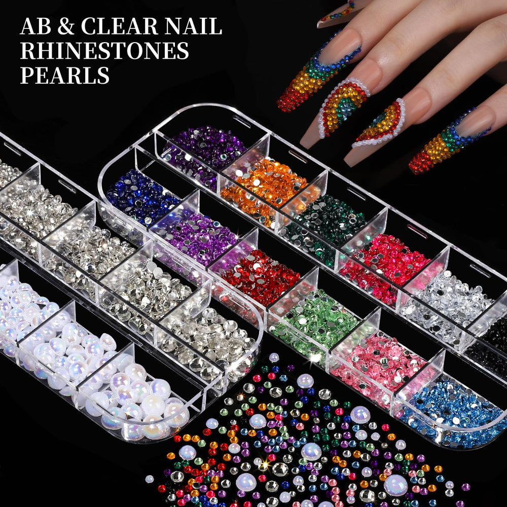 Fandamei scale comparison on fingers demonstrating gem size and real-world fit