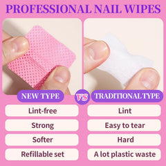 Fandamei wipes cleaning tweezers and tools for hygienic salon benefit