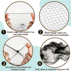 Fandamei U-shaped pin close detail showing rounded tip for scalp protection