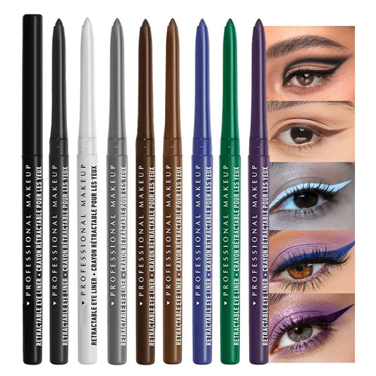 FangTangDI front packaging showing eight retractable eye pencils and color variety