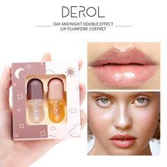 FANMIN texture close-up of glossy yellow daytime formula highlighting smooth, light-reflecting finish