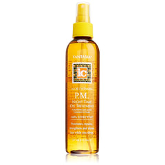 Fantasia PM Night Oil Treatment front bottle showing label and 8 ounce size for easy use