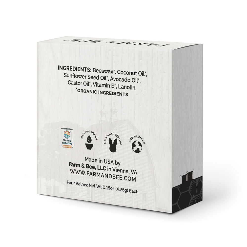 Farm & Bee eco-friendly packaging detail emphasizing sustainable brand values