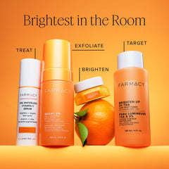 Farmacy before and after skin texture comparison showing visible smoothing