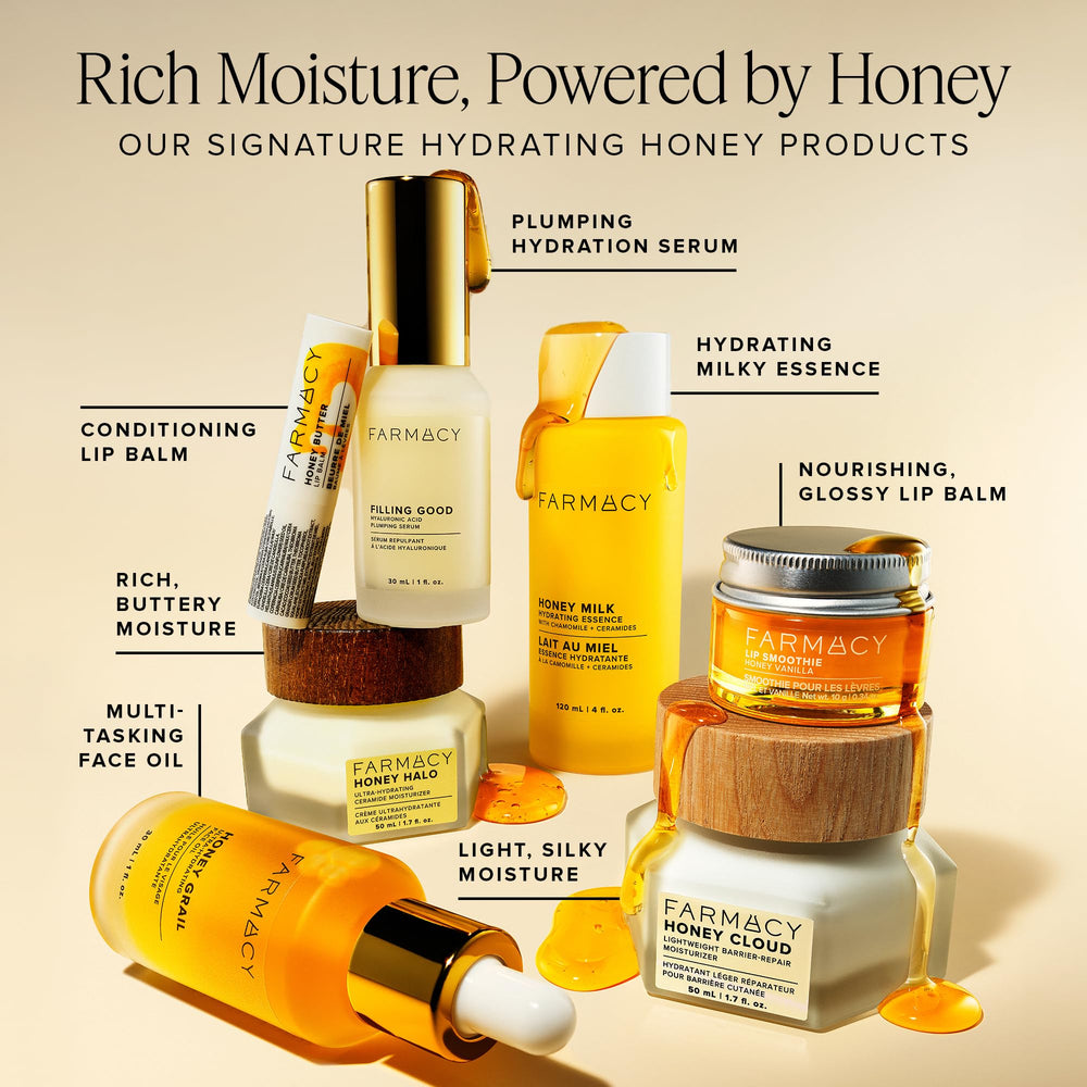 Farmacy Honey Cloud lifestyle bathroom scene displaying daily routine compatibility and convenience