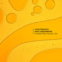 Application on hand showing Farmacy oil being pressed in for fast hydration and non-greasy feel