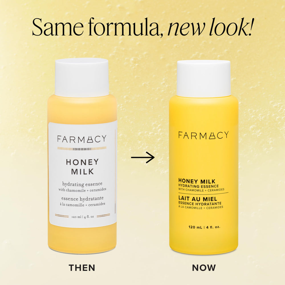 Farmacy back label close-up showing ingredients and usage benefits