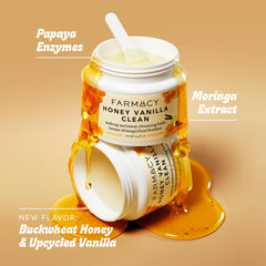 Farmacy emulsified milky texture rinsing off for clean skin benefit