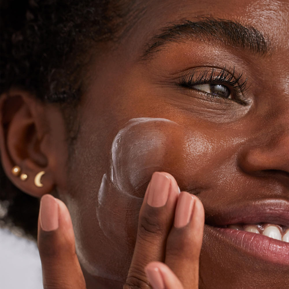 Farmacy product next to coin for 9ml size comparison, clarifies compact travel-ready benefit