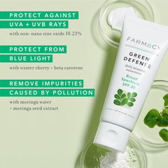 Farmacy close-up of creamy texture highlighting fast absorption