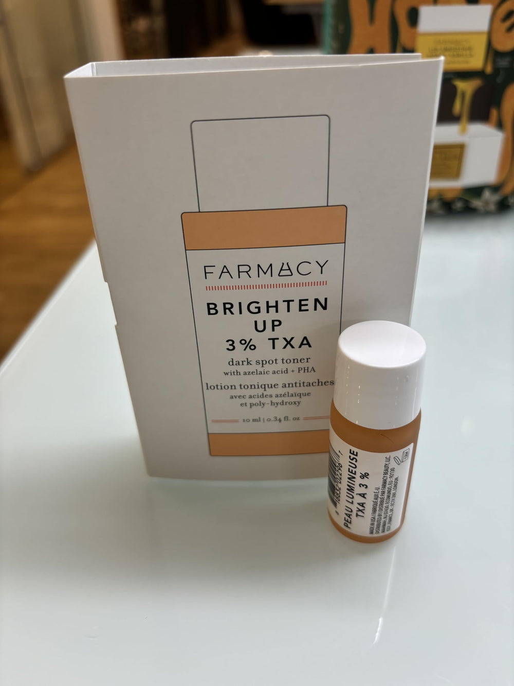Farmacy toner in skincare routine lifestyle shot demonstrating layering with serum and moisturizer