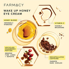15ml jar beside a coin showing Farmacy compact travel-friendly benefit