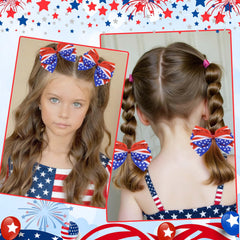 FARSYOD bow styled on adult hair showing versatile wear and holiday-ready benefit