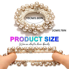 Fashey scrunchie next to coin showing true size and proportion for planning wear