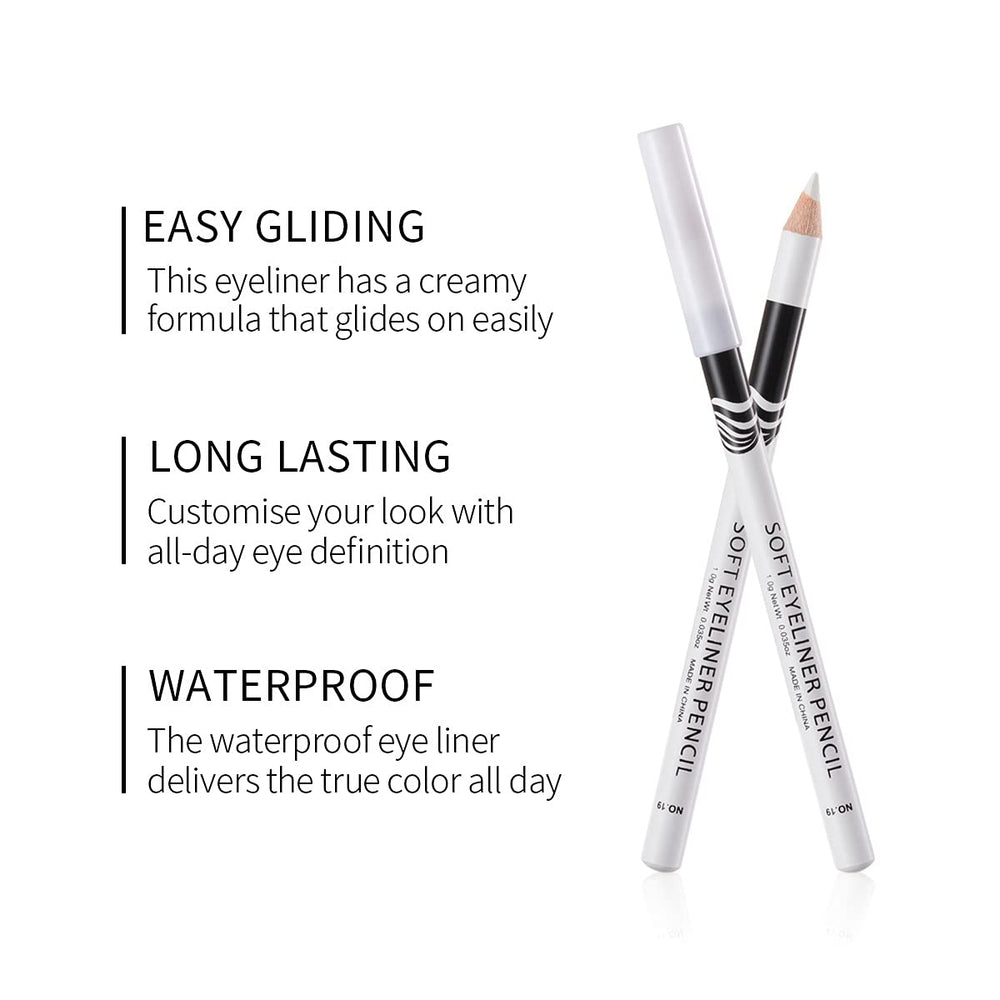 Fashionwu creamy white swatches on skin showing opaque, blendable texture