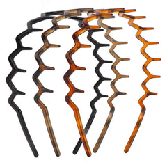 FASOTY front view of three headbands showing color set and compact design benefit