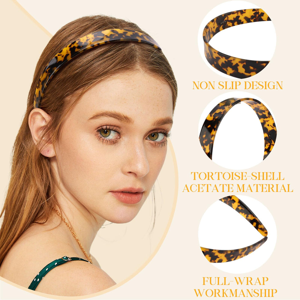 FASOTY headband worn by model showing instant polished hairstyle benefit