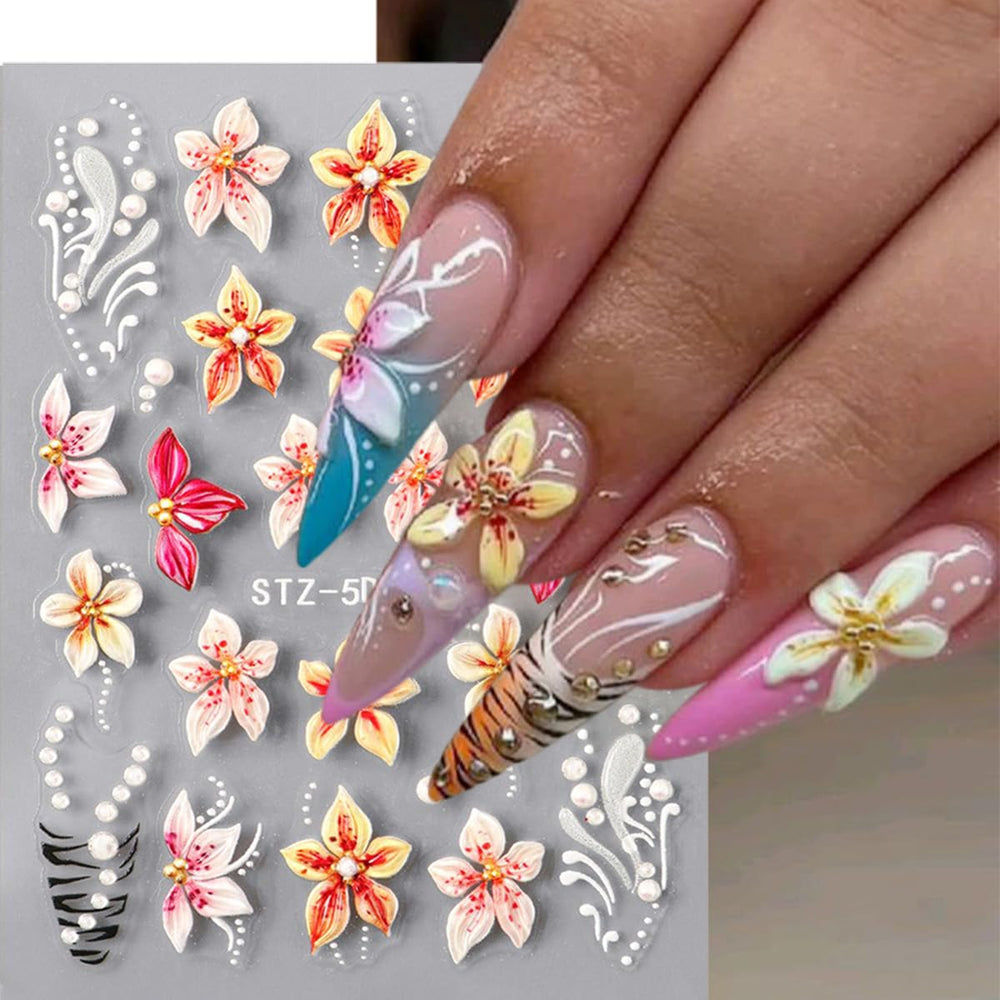 FBABFBUO embossed flower close-up highlighting texture and realistic depth for impact