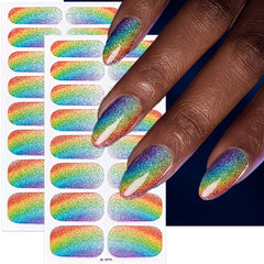 FBABFBUO close-up glitter texture revealing sparkle and smooth finish benefit