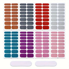 FBABFBUO color variety layout with pink, purple and blue glitter choices