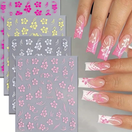 FBABFBUO front sheet display showing varied floral designs for versatile styling
