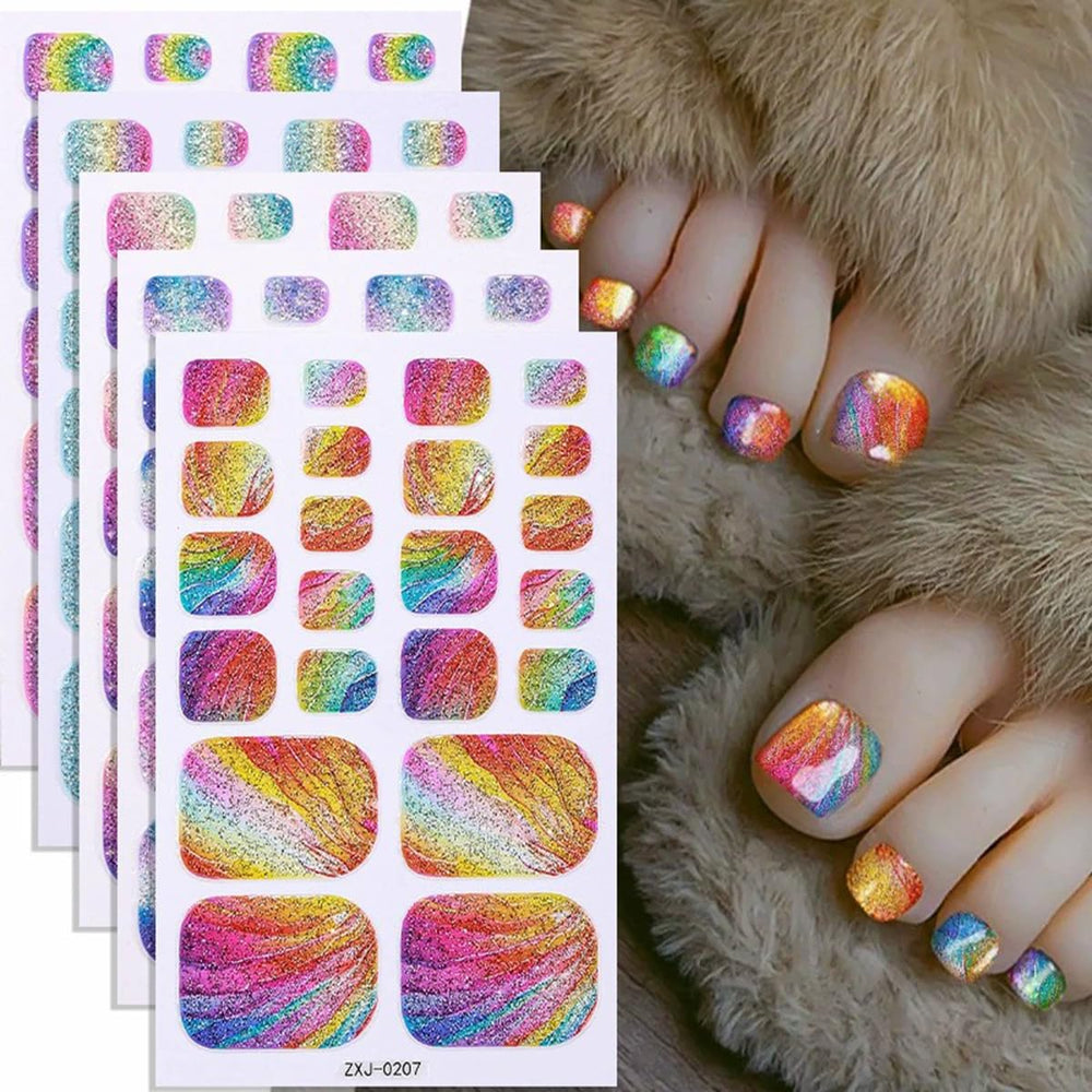 FBABFBUO close-up of gradient glitter texture, vibrant sparkle detail