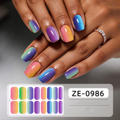 FBABFBUO lifestyle summer mani showing colorful nails ready for events
