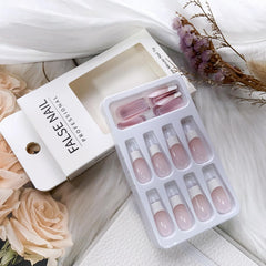 FBABFBUO model wearing nails at a wedding showing polished event-ready benefit