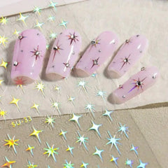 FBABFBUO decal next to a ruler, shows compact sizes for nails
